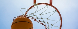 Basket and Mini-Basket Backboards, Protective Pads, Rings, Nets