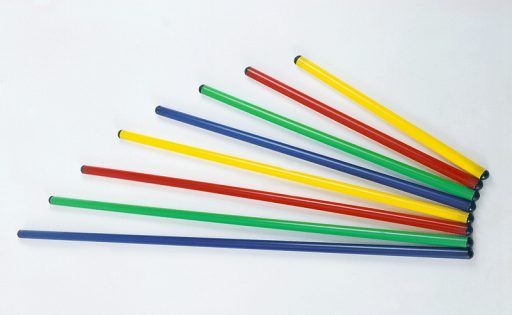 Plastic gymnastic stick Ø 25mm, length 80cm
